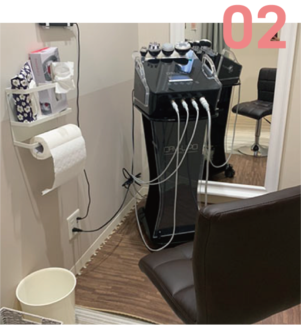 最新美容機器が使い放題